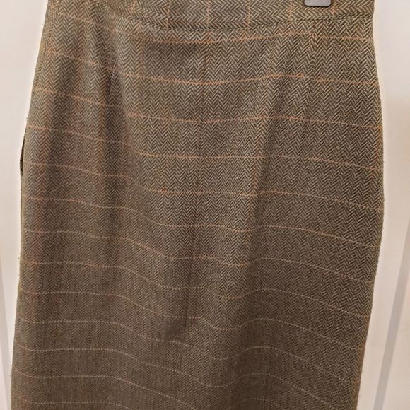 VINTAGE Wool Skirt made in France - Picture 5 of 13